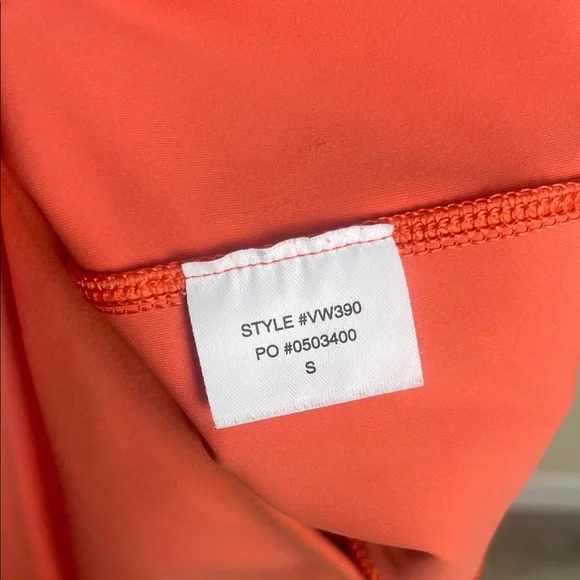 vuor1 Women's Orange High-Waisted Shorts - Picture 7 of 7